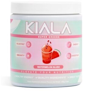 Kiala Nutrition Super Greens in Watermelon Slush flavor NWT